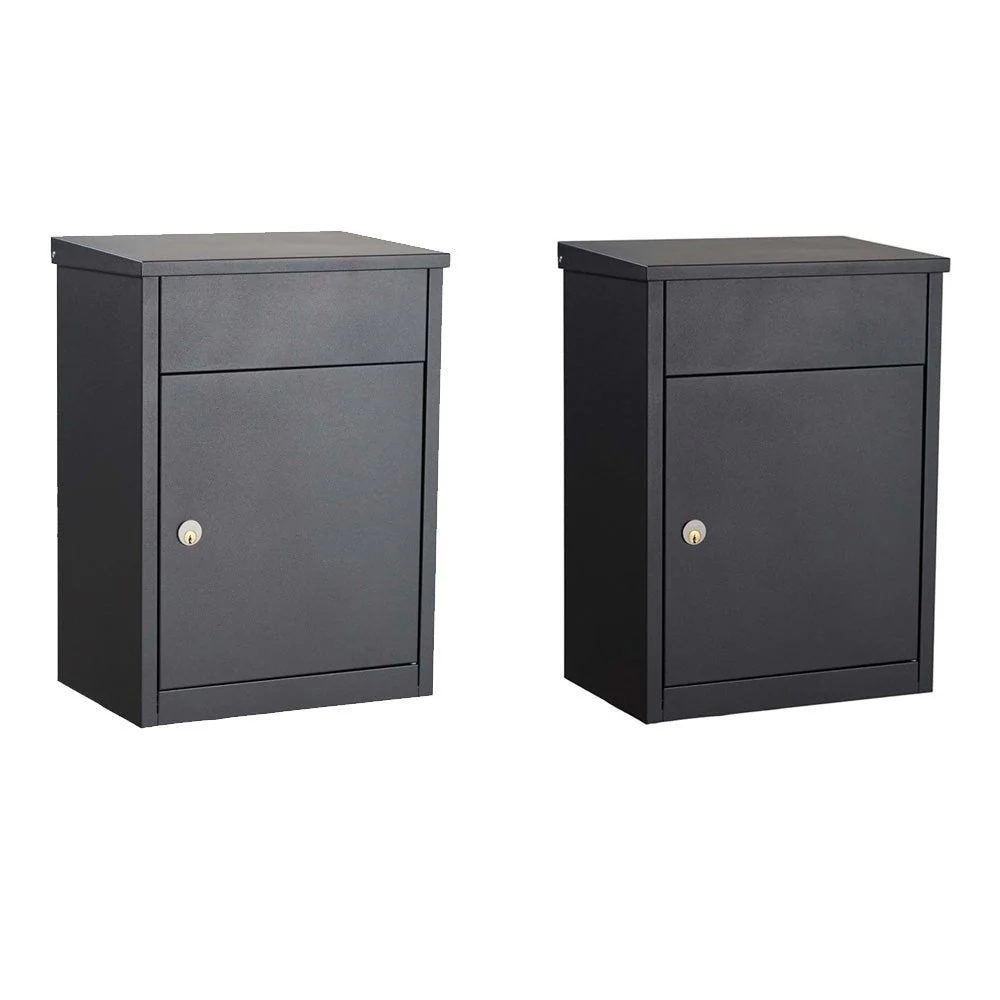 Parcel Letterbox Wall Mounted Lockable Front Access - Allux 500 - Image 6