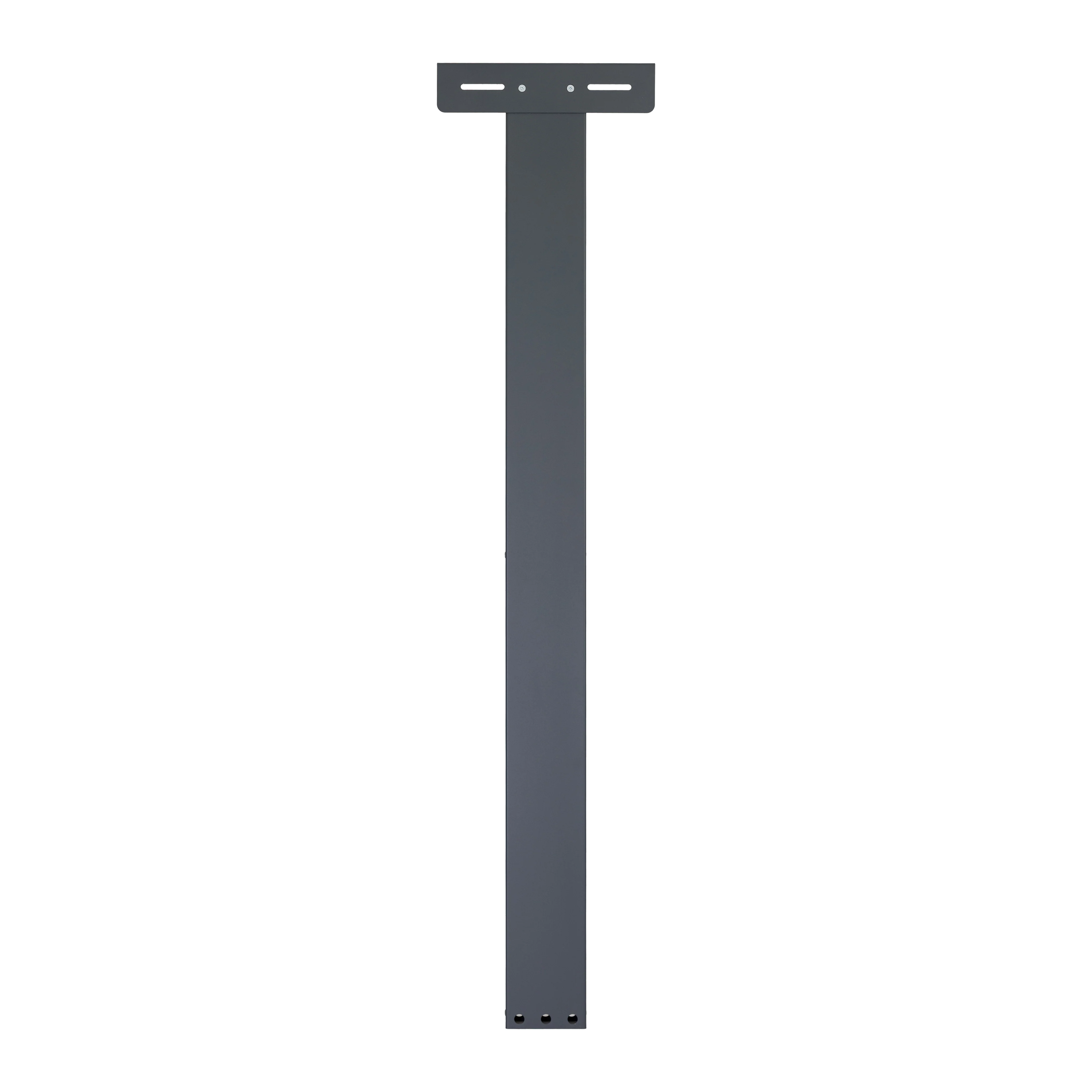 Free Standing Front Access Parcel Letterbox Lockable Allux 500 - Anthracite Grey - Image 6