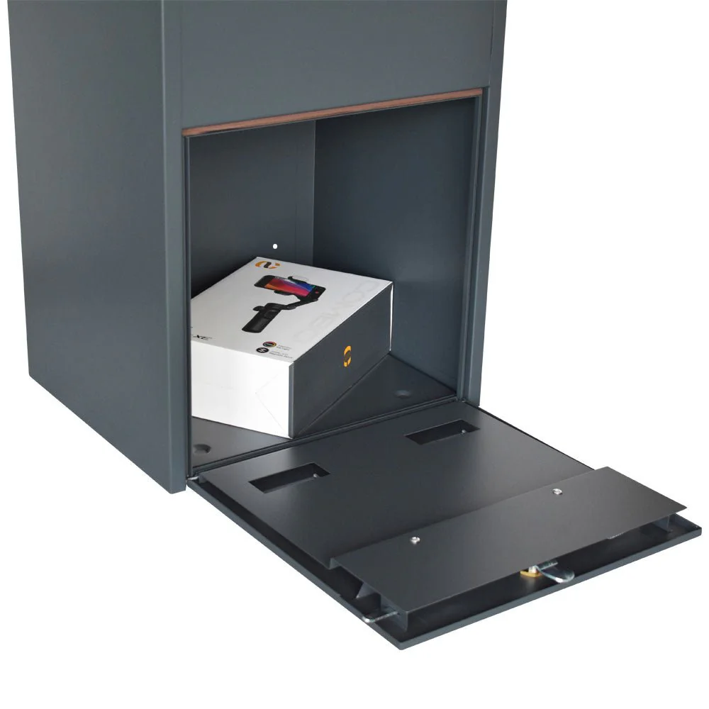 Outdoor Parcel Box for Gates & Fences – Rear Access – Sigma - Image 14