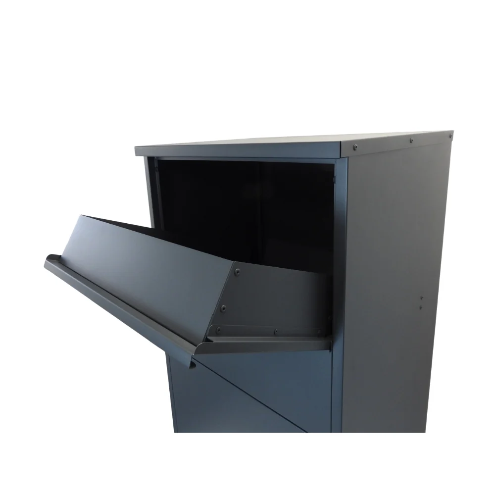 Outdoor Recess-Mounted Parcel Box – Extra Large Built-In Front Access – Buzzard RM - Image 3