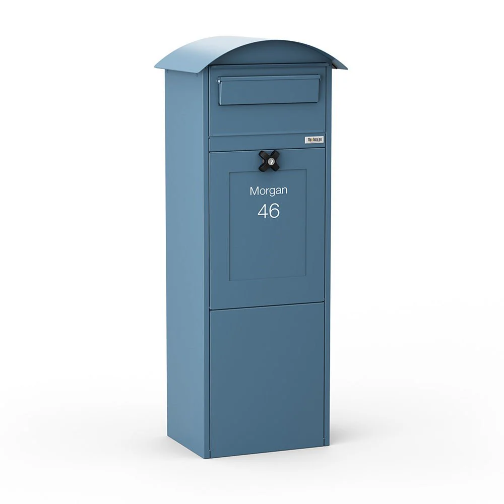 Outdoor Parcel Post Box for Home – Lovisa - Blue - Image 4