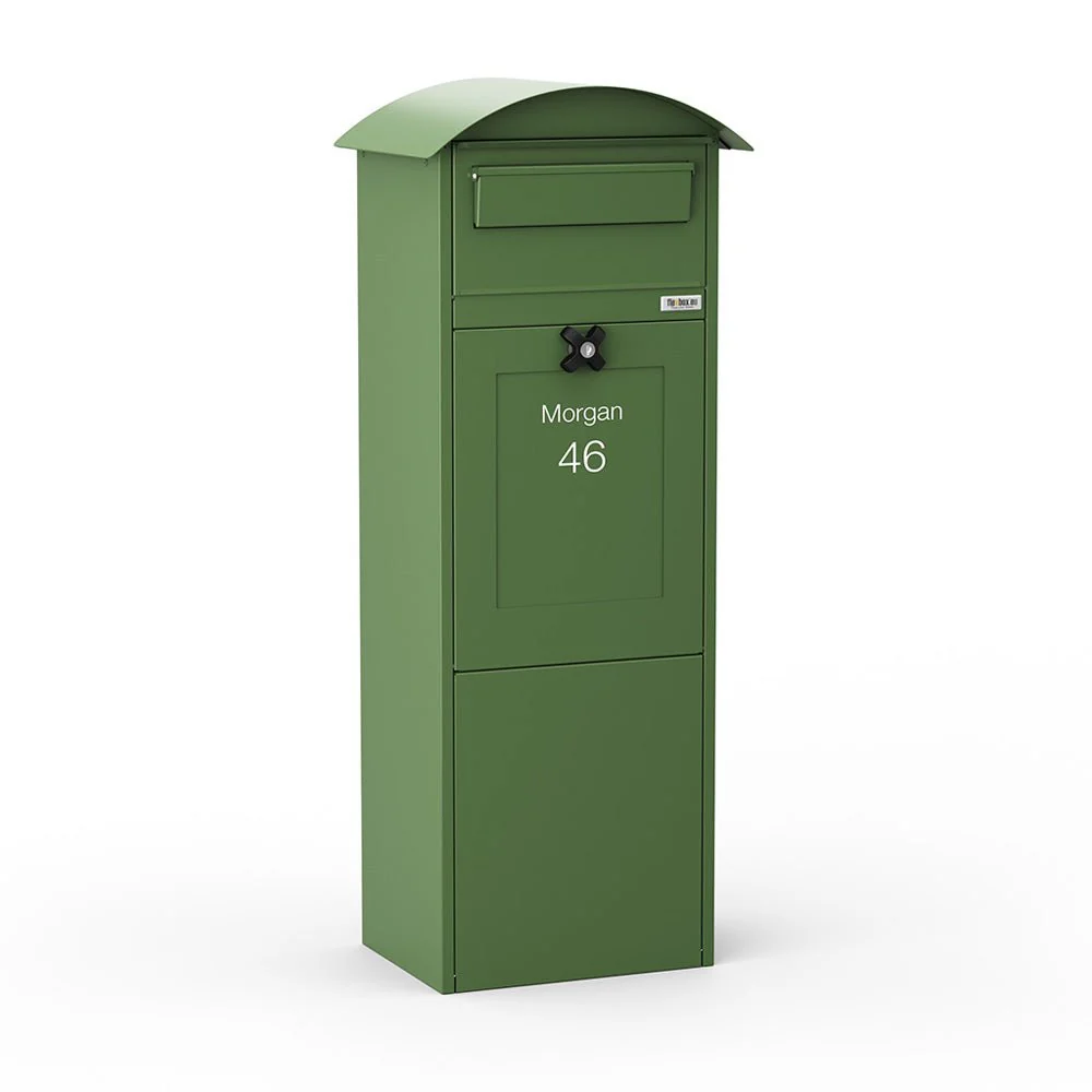 Outdoor Parcel Post Box for Home – Lovisa - Green - Image 4