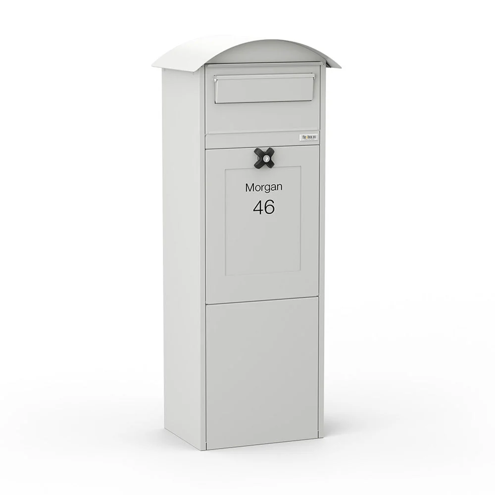 Outdoor Parcel Post Box for Home – Lovisa - White - Image 4