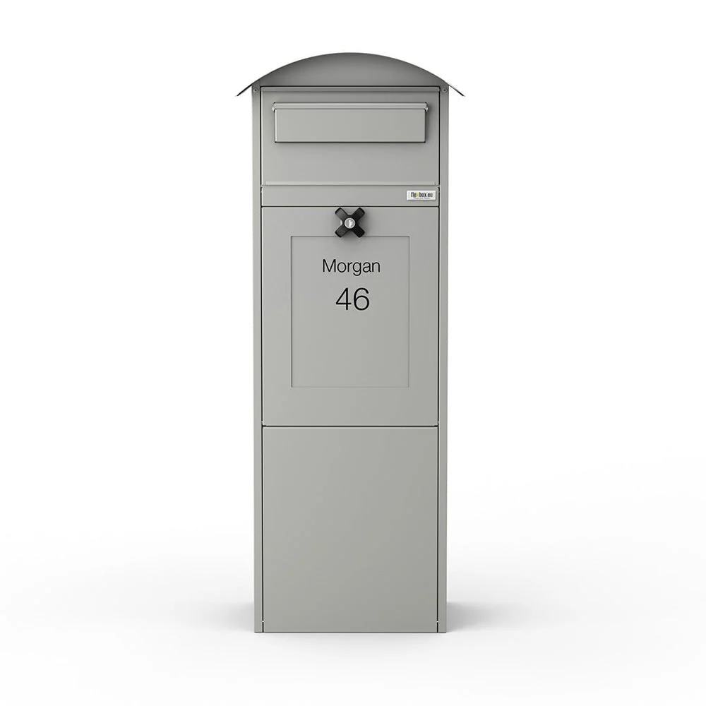 Outdoor Parcel Post Box for Home – Lovisa - White - Image 5