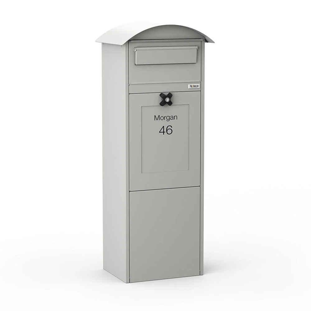 Outdoor Parcel Post Box for Home – Lovisa - White - Image 6