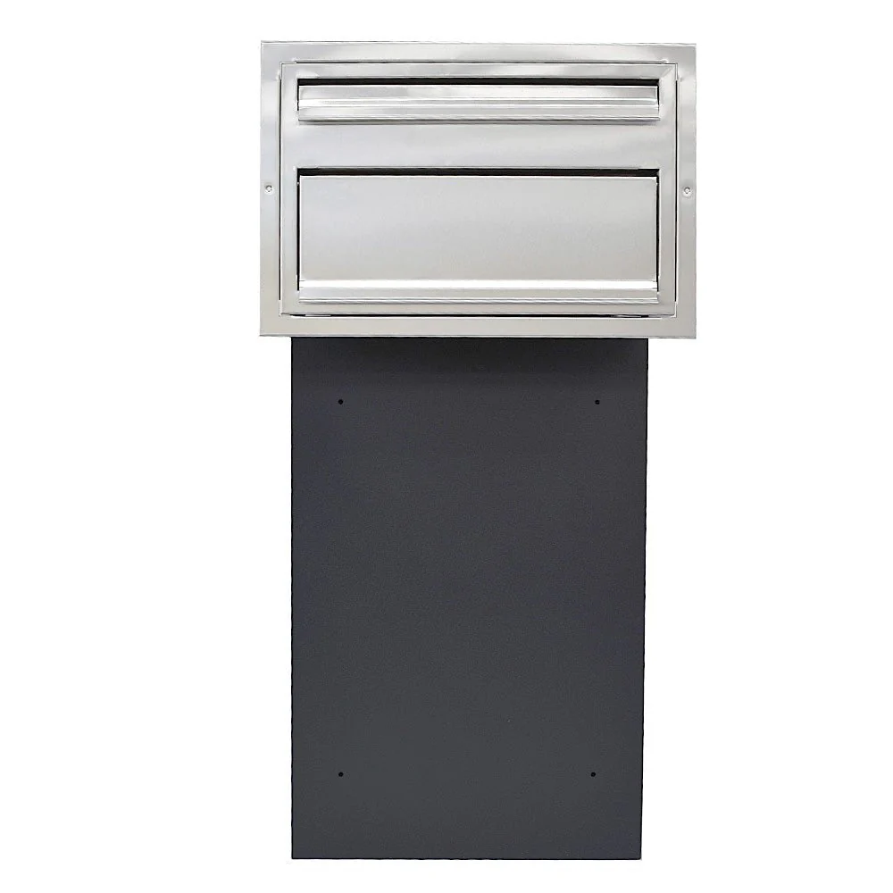 Through the Wall Parcel Box – Rear Access – Sierra with Stainless Steel Front - Image 11