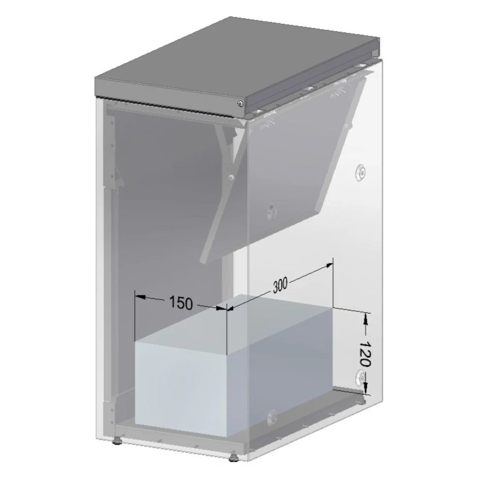 Wall Mounted Parcel Box for Home Front Access - ParcelPod 1 - Image 5